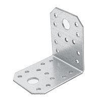 Уголок крепежный оцинкованный 70х70х55х2 мм
