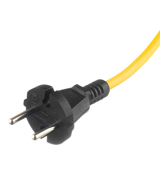 Удлинитель Союз без заземления 40 м на катушке 1,3 кВт 4 розетки ПВС 2х0,75 кв.мм IP20