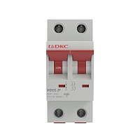 Автоматический выключатель модульный DKC Yon Max MD63S 2P 40А тип C 4,5 кА 400 В (MD63S-2PC40)