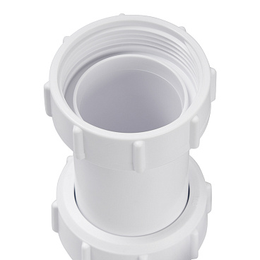 Сифон для раковины и мойки McAlpine 1 1/2х40 мм без выпуска с соединением 40 мм (MRSK12)