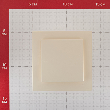 Выключатель Svet одноклавишный встраиваемый бежевый (0604-00031)