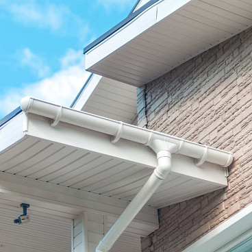 Труба водосточная Docke Lux пластиковая d100 мм 3 м пломбир RAL 9003