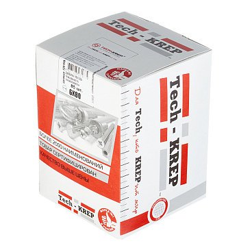 Дюбель-гвоздь 6x80 мм полукруглая манжета полипропилен (85 шт.)