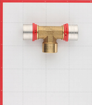 Тройник Tiemme 32(пресс) х 3/4 ВР(г) х 32(пресс)