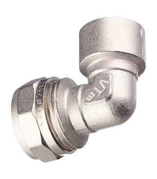 Угол VALTEC (VTm.352.N.002605) 26 обж(ц) х 3/4 ВР(г)