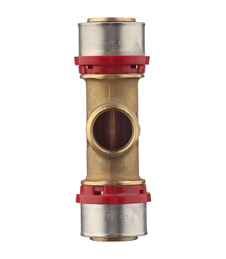 Тройник Tiemme 32(пресс) х 3/4 НР(ш) х 32(пресс)