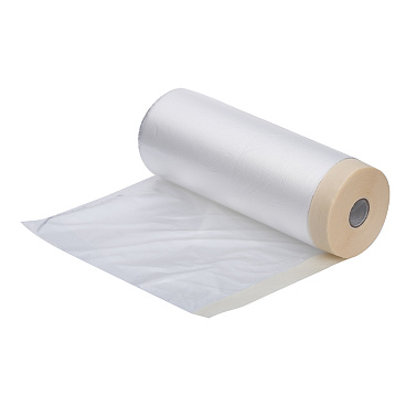 Пленка защитная Folsen с клейким краем 9 мкм 1,8х33 м (59,4 кв.м)