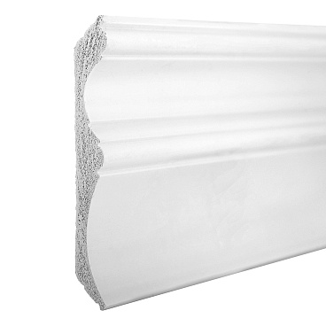 Плинтус потолочный из экополимера ударопрочный 95х75х2000 мм Cosca KX013