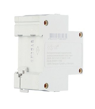 Автомат дифференциальный Dekraft ДИФ-102 25А 1P+N тип AC 30 мА 4,5 кА (16005DEK)