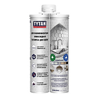 Герметик эпоксидный для швов Tytan Professional двухкомпонентный серый хаки 400 мл
