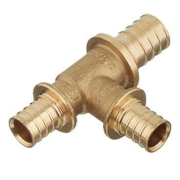 Тройник Stout 25 х 20 х 20 мм латунный (SFA-0014-252020)