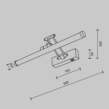 Подсветка Maytoni MIR268WL-L3W3K
