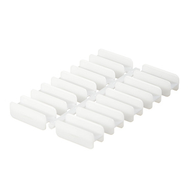 Соединитель скрытый Ideal Дюра белый прямой (10 шт.)