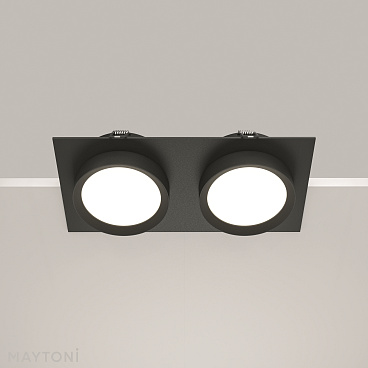 Встраиваемый светильник Technical DL086-02-GX53-SQ-B