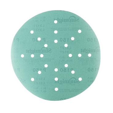 Диск шлифовальный Sunmight Film L312T d225 мм P150 на липучку пленочная основа (5 шт.) (53509R)