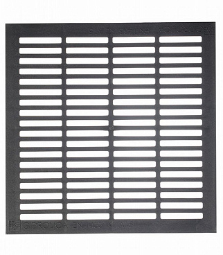 Решетка для дождеприемника Gidrolica 300х300 мм пластиковая черная