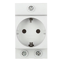 Розетка щитовая модульная Chint AC30-111 T1-T2 250 В 16 А (775001)
