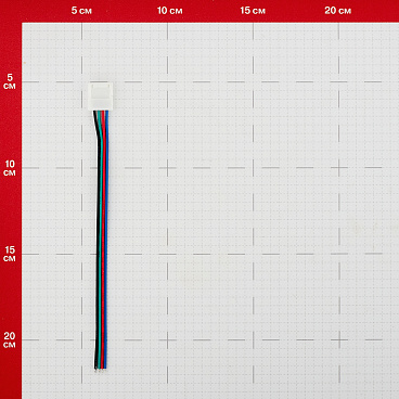 Коннектор для светодиодной ленты SMD 5050 RGB Apeyron (09-03) 220 В