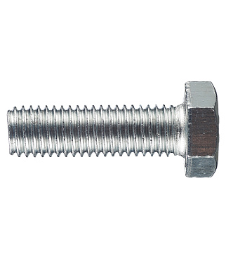 Болт оцинкованный M12x40 мм DIN 933 (15 шт.)