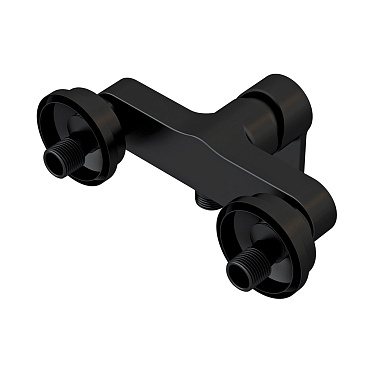 Смеситель для душа без излива Cersanit Brasko Black черный без лейки однорычажный (63109)