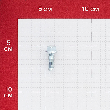 Болт оцинкованный M6x20 мм DIN 6921 10,9 с фланцем (80 шт.)