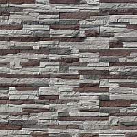 Искусственный камень White Hills Хайлэнд серо-коричневый (18 шт.=0,43 кв.м)