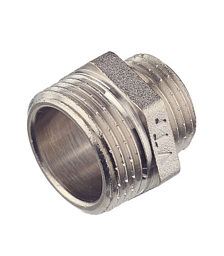 Ниппель переходной Valtec 3/4 НР(ш) х 1/2 НР(ш) латунный (VTr.580.N.0504)