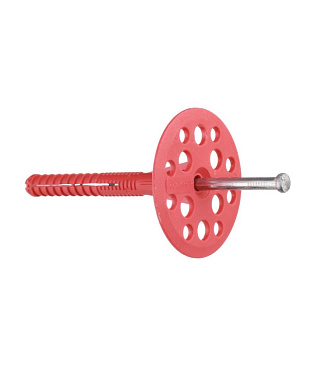 Дюбель для теплоизоляции Tech-Krep 10х90 мм металлический гвоздь (250 шт.)