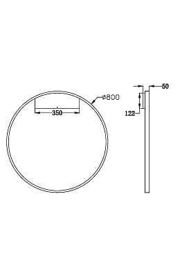Настенный светильник (бра) Maytoni MOD058WL-L50W3K