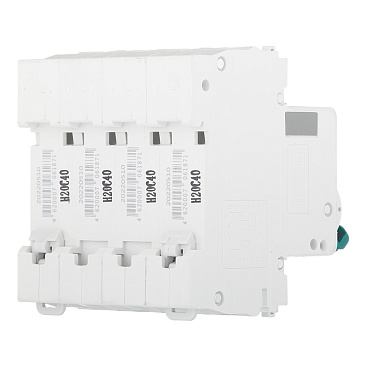 Автоматический выключатель модульный Dekraft BA-101 4Р 40А тип C 4,5 кА 230/400 В (11094DEK)