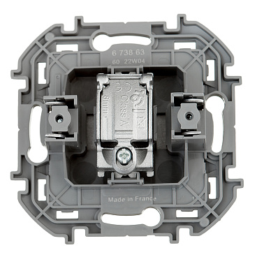 Розетка телевизионная Legrand Inspiria встраиваемая антрацит (673863)