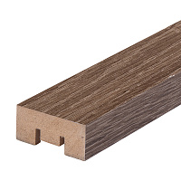 Декоративная рейка МДФ 35х16х2700 мм дуб винтаж Стильный Дом