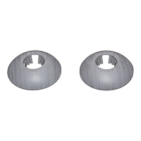 Обвод для труб ПВХ декоративный 22 мм аустер (2 шт.)