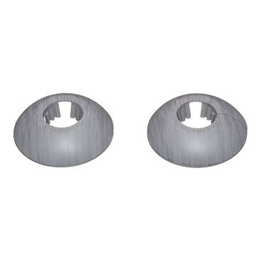 Обвод для труб ПВХ декоративный 22 мм аустер (2 шт.)