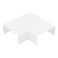 Угол плоский для кабель-канала DKC 80х40 мм белый (01740)