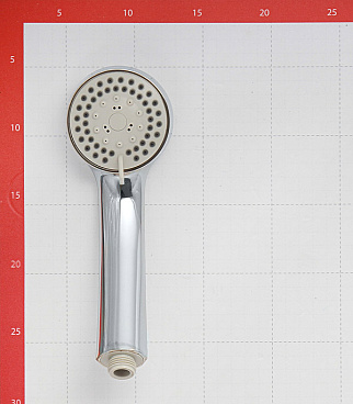 Лейка для душа Union d75 мм 3 режима без шланга пластик хром (MW022)