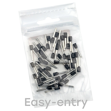 Наконечник штыревой втулочный изолированный EKF PROxima НШВИ 12 мм х 1,5 кв. мм (50 шт.)