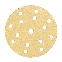 Диск шлифовальный КМ Gold d150 мм P40 на липучку бумажная основа (5 шт.)