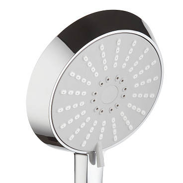 Лейка для душа Lemark d103 мм 3 режима без шланга пластик хром (LM0913C)