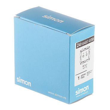 Розетка телевизионная Simon 24 Harmonie встраиваемая белая TV/ SAT (2410487-030)