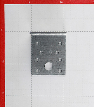 Уголок крепежный оцинкованный 70х70х55х2.5 мм