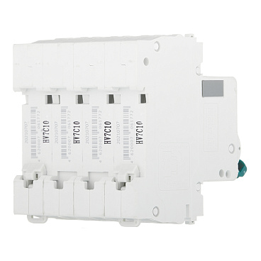 Автоматический выключатель модульный Dekraft BA-101 4Р 10А тип C 4,5 кА 230/400 В (11089DEK)