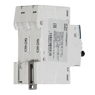 Автоматический выключатель модульный Legrand TX3 2P 50А тип C 6 кА 230 В (404047)