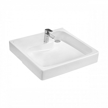 Раковина на стиральную машину Santek Клио с кронштейнами белая (1.WH50.1.780)