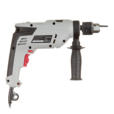 Дрель сетевая ударная Зубр ДУ-710 ЭРМ2 710 Вт ключевой патрон