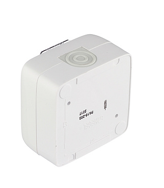 Розетка Hegel Alfa накладная белая со шторками с крышкой (РА16-202)