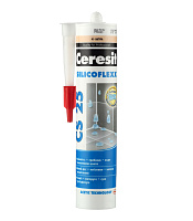 Герметик силиконовый затирка Церезит CS 25 № 41 натура 280 мл