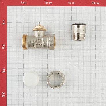 Клапан термостатический Valtec 3/4 НР(ш) х 3/4 ВР(г) для радиатора (VT.032.N.05)