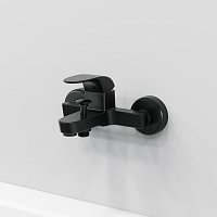 Смеситель для ванны/душа LAPARET Лисера/LISERA черный N2038529LPT