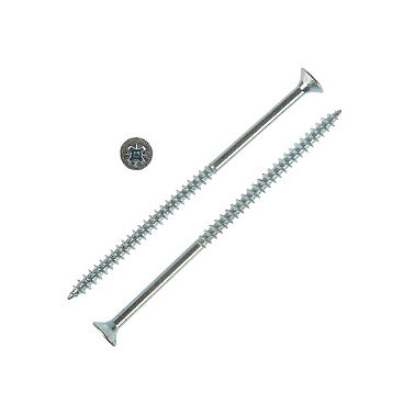 Саморезы универсальные 80x5,0 мм оцинкованные (100 шт.)